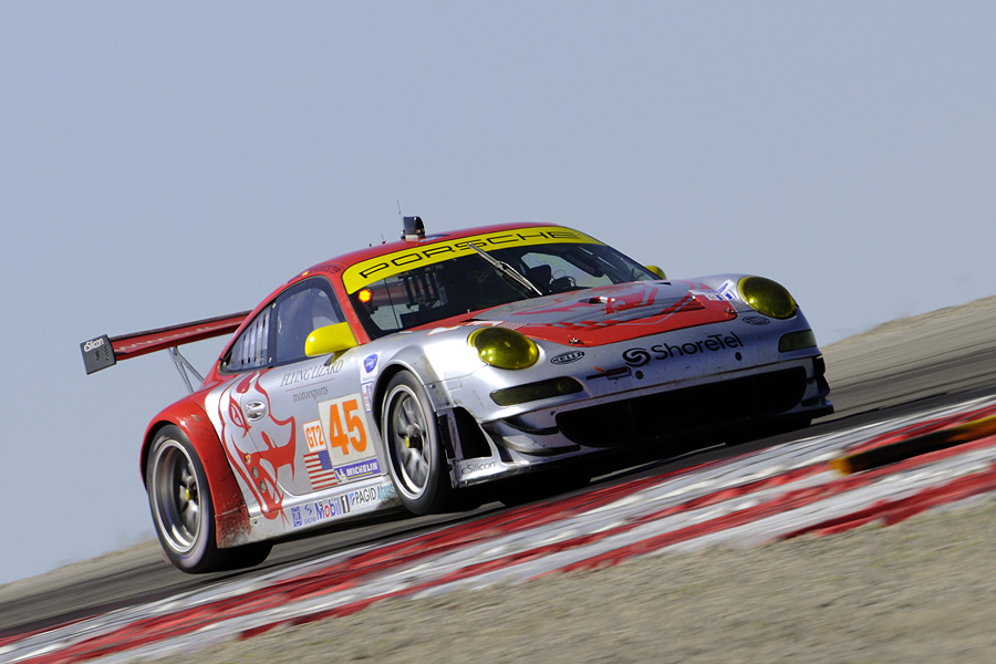 Flying Lizard No. 45 to Start on GT2 Pole in 2010 Sebring 12-Hour