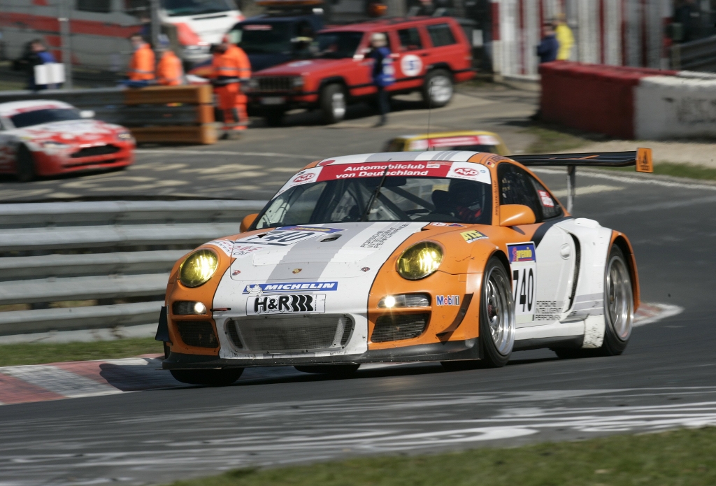 Porsche GT3 Hybrid on Podium at Nürburgring Long Distance Championship
