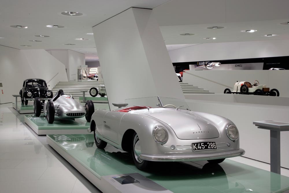 Porsche Classic Cars On The Streets of Stuttgart