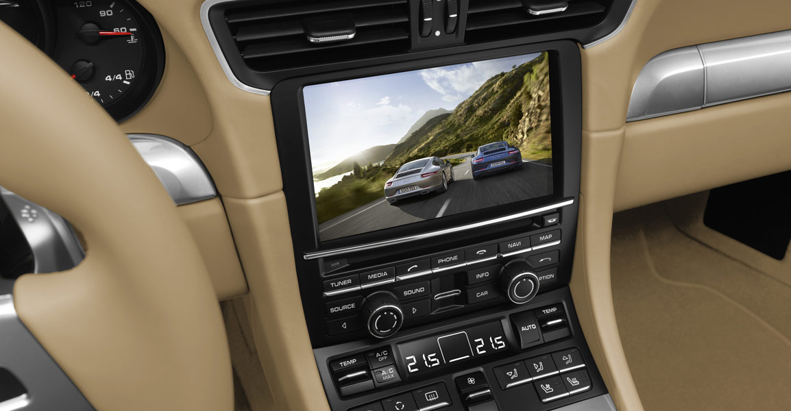 New Boxster Features Infotainment System