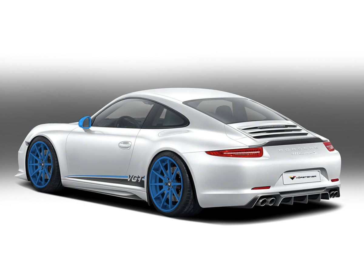 Vorsteiner Announces V-GT 991 Tuning Program for Porsche Carrera and Carrera S