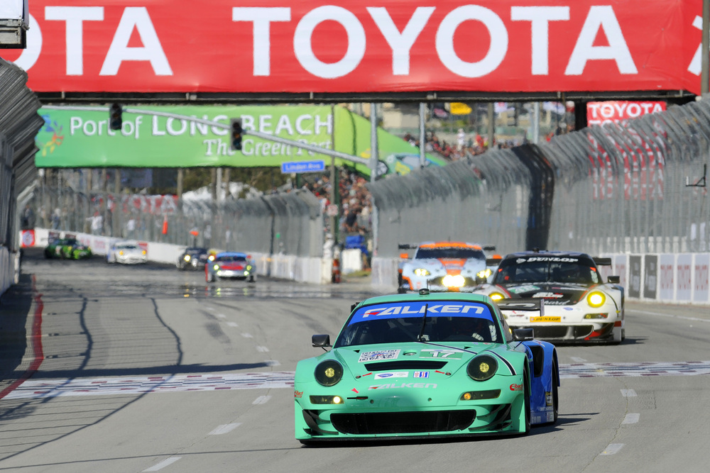 Porsche GT Teams Struggle At ALMS Long Beach