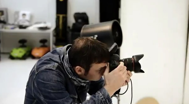 Behind The Scenes Look at a Porsche Design Photo Shoot