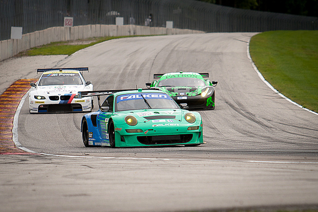Strong Race for Falken Tire Ends Early at Road America